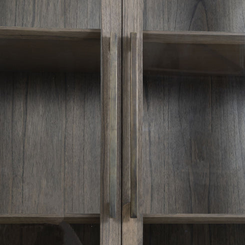 Libra Sheringham Glazed Wooden Two Door Cabinet